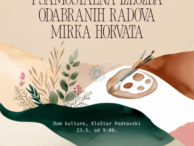 Promocija monografije i samostalna izložba odabranih radova Mirka Horvata