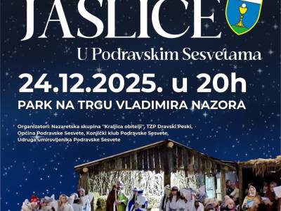 Žive jaslice u Podravskim Sesvetama