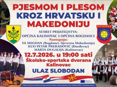Pjesmom i plesom kroz Hrvatsku i Makedoniju