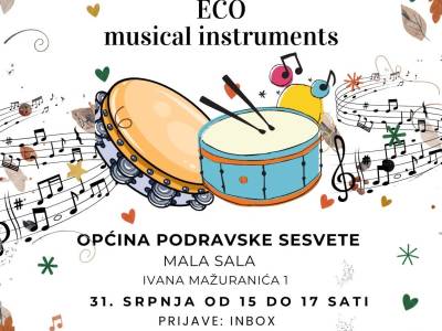 Kreativna radionica ECO musical instruments