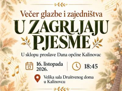 Večer glazbe i zajedništva "U zagrljaju pjesme"