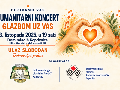Humanitarni koncert "Glazbom uz vas"