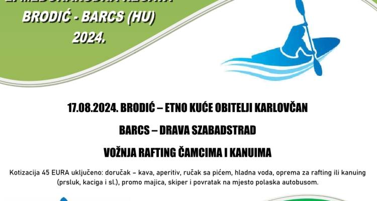 2. međunarodna regata Brodić - Barcs