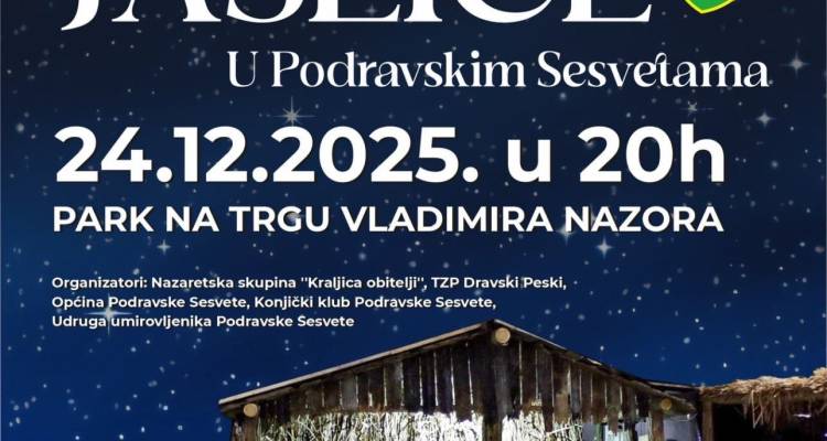 Žive jaslice u Podravskim Sesvetama