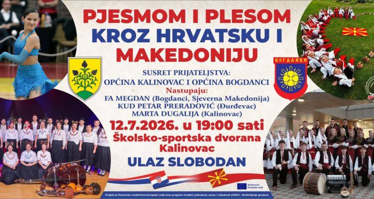 Pjesmom i plesom kroz Hrvatsku i Makedoniju