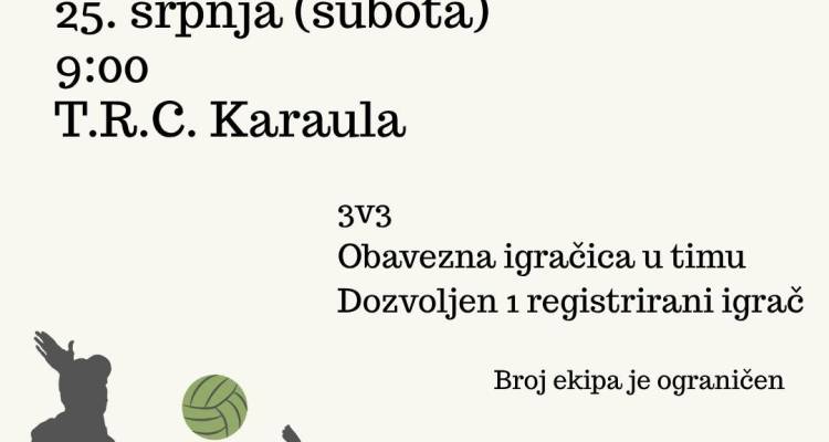Turnir odbojka na pijesku