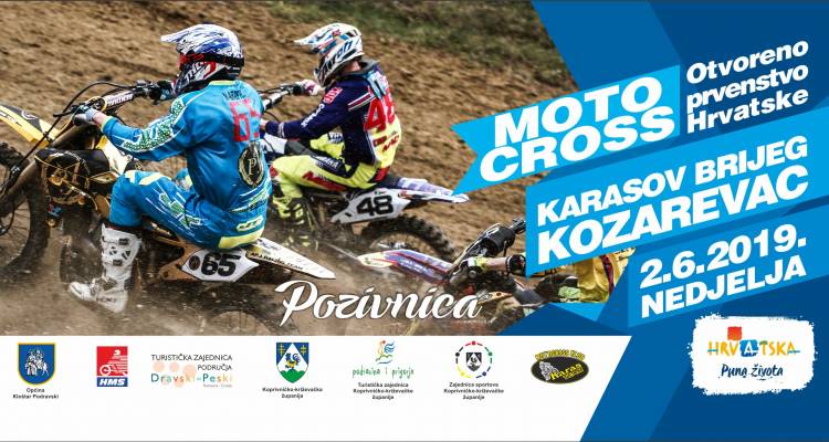 NAJAVA Otvoreno prvenstvo Hrvatske u motocross i quad disciplini