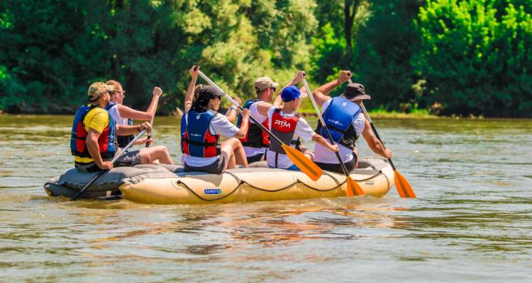 Rafting na rijeci Dravi