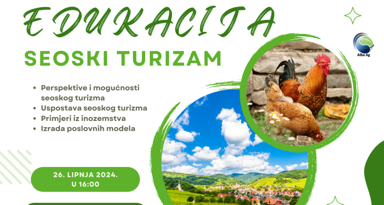 POZIV – EDUKACIJA NA TEMU „SEOSKI TURIZAM“