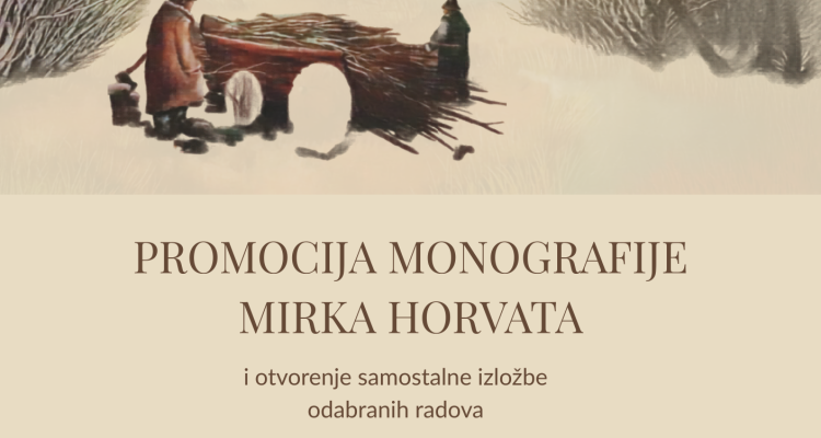 Promocija monografije Mirka Horvata i otvorenje samostalne izložbe